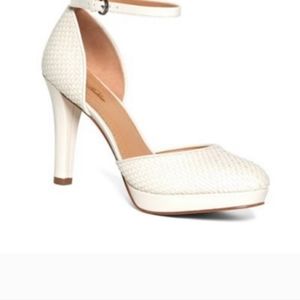 Brooks Brothers white heels!